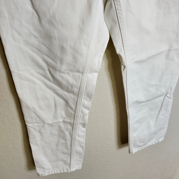 Everlane  the cheeky jeans crop white Sz 28 - Picture 4 of 11